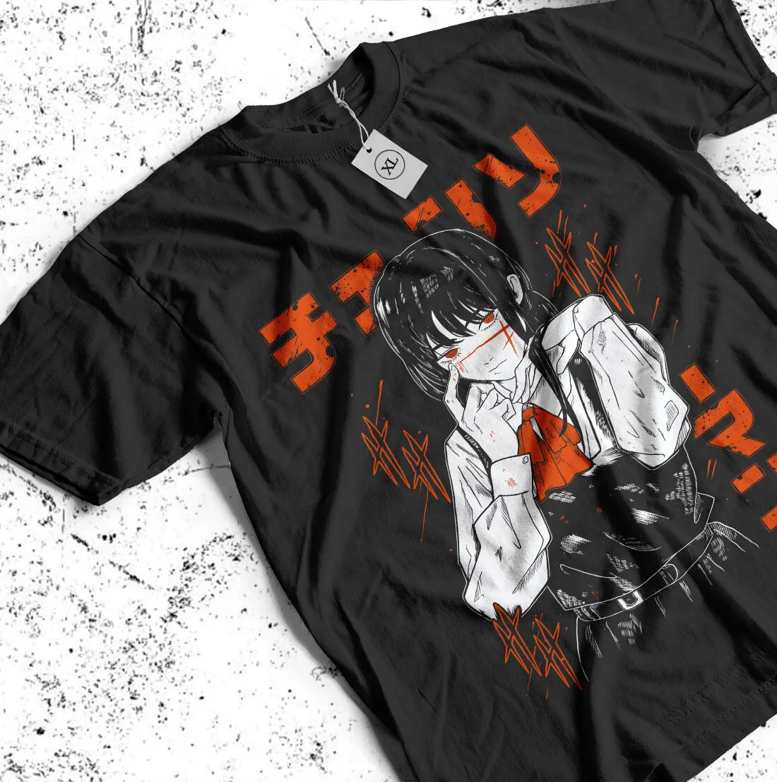 Makima Chainsaw Man T-Shirt Horror Anime Otaku Denji Gift Unisex Shirt All Size