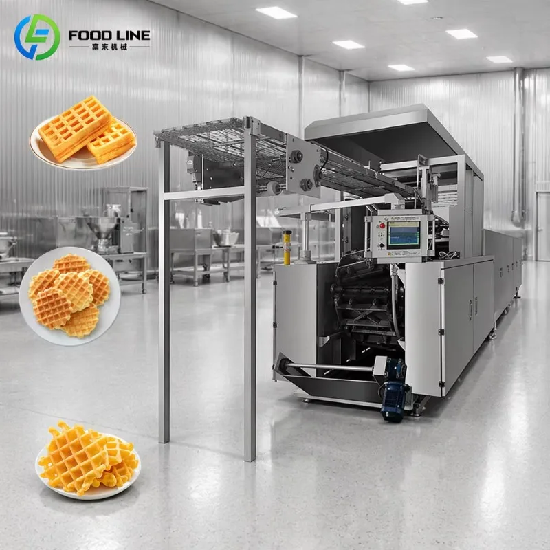 Rotary Cone Waffle Baking Machine Fish Waffle Burger Waffle Maker Commercial Equipment OEM Customized