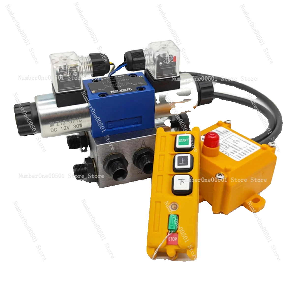 Hydraulic Control Valve Remote Control Model  Hydraulic Multi Way Valve Cylinder Motor Wireless  Distributor