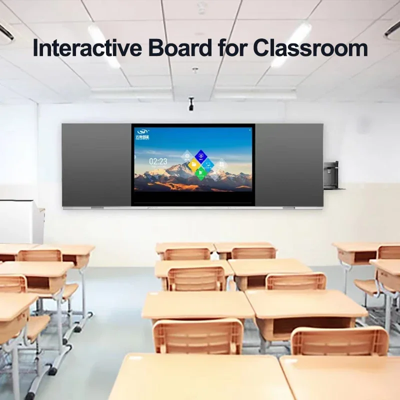 KINGONE Factory Prices School Classroom Touch Screen Digital Flat Panel Interactive Whiteboard Smart Board