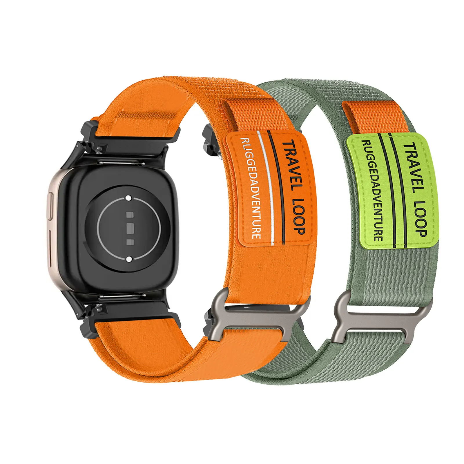 

2pcs Nylon Velcro Bands for Honor Watch 4 Strap