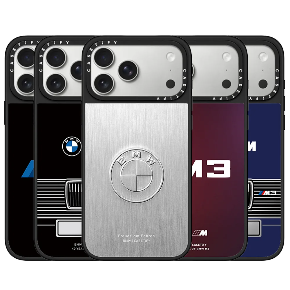 CASETiFY Co-brand BMW Classic Logo Series Magnetic Phone Cas