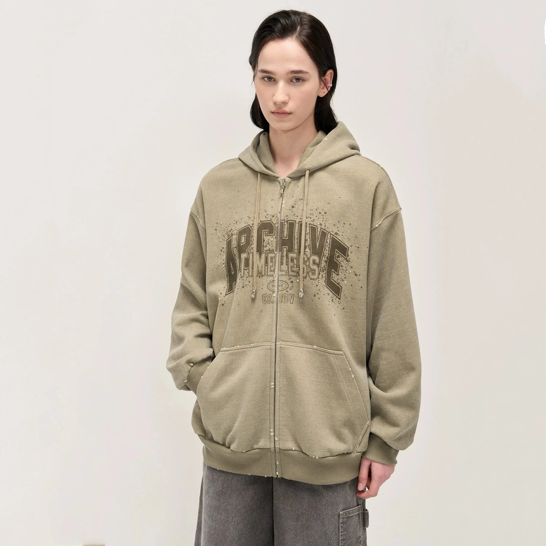 เสื้อฮู้ดดี้ทรงสลิมฟิต ลายเลมอนชีส ปิดด้วยซิป สวมใส่สบาย ใช้งานได้หลากหลาย เสื้อคลุมบางเบา แขนยาว เหมาะสำหรับเดินทาง ความยาวปกติ