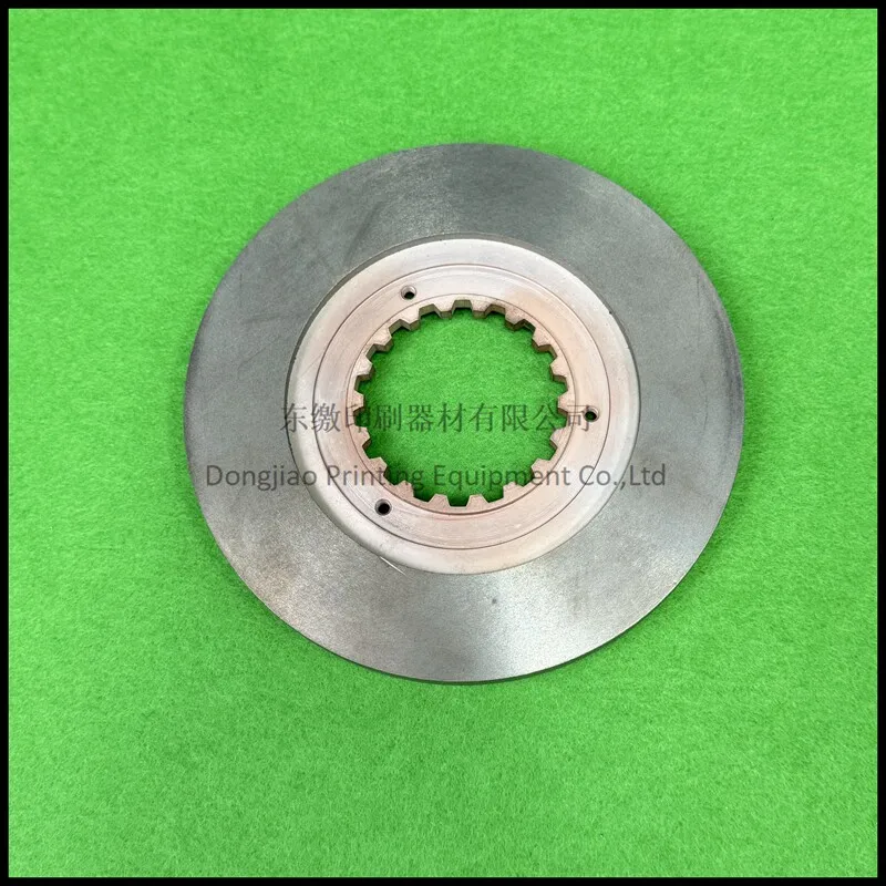 Printing machine accessories, brake pads 18 teeth outer diameter 153MM main motor brake disc