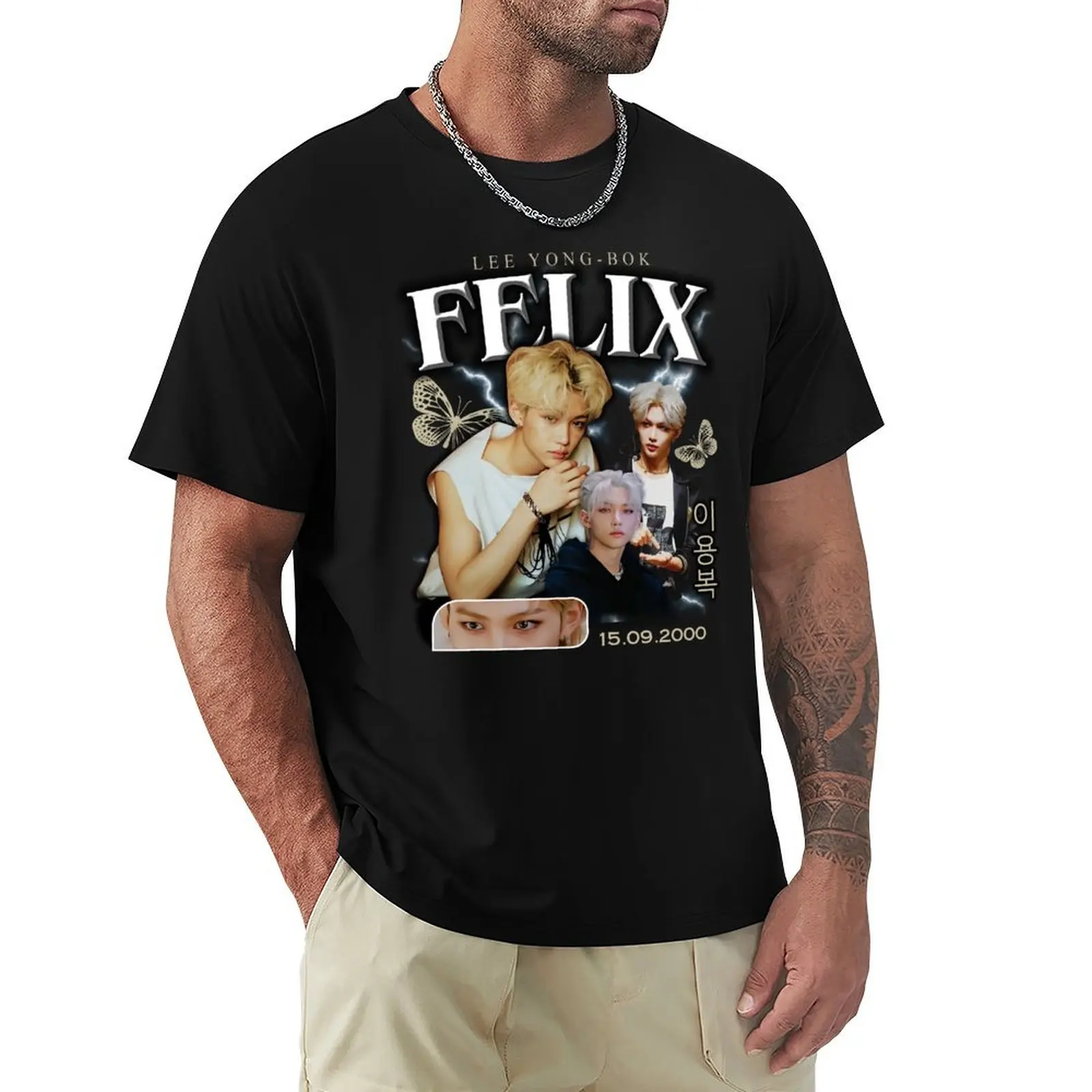 FELIX Shirt Vintage 90 Retro T Shirt Tee T-Shirt Christmas Casual Tee Shirt