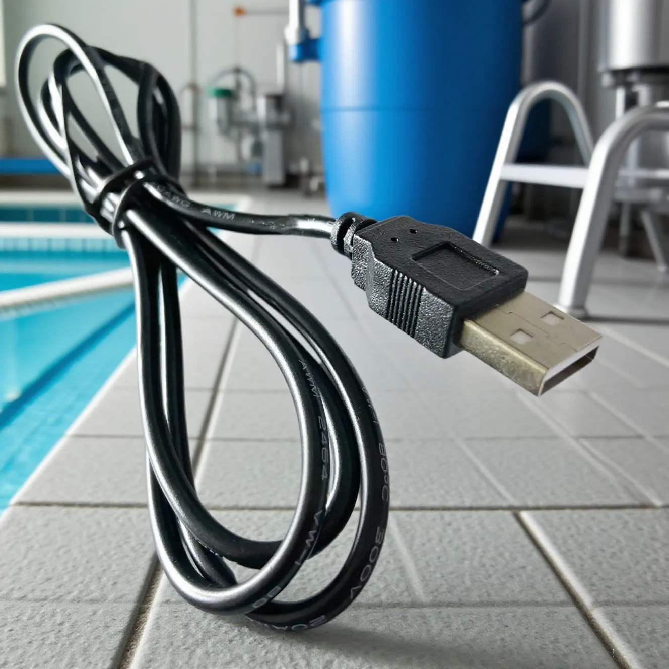 

USB Charging Cable Replacement For Intex & Lay-Z-Spa Pool Vacuums – Power Cord Accessories Reliable Fit For Vacuum Chargers
