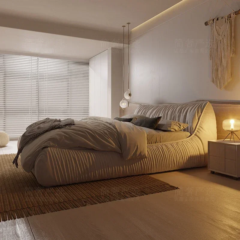 Luxury Japanese Create Bed Full Tatami Modern Confortable Family High End Bed Wedding Soft Quality Cama De Casal Home Furniture