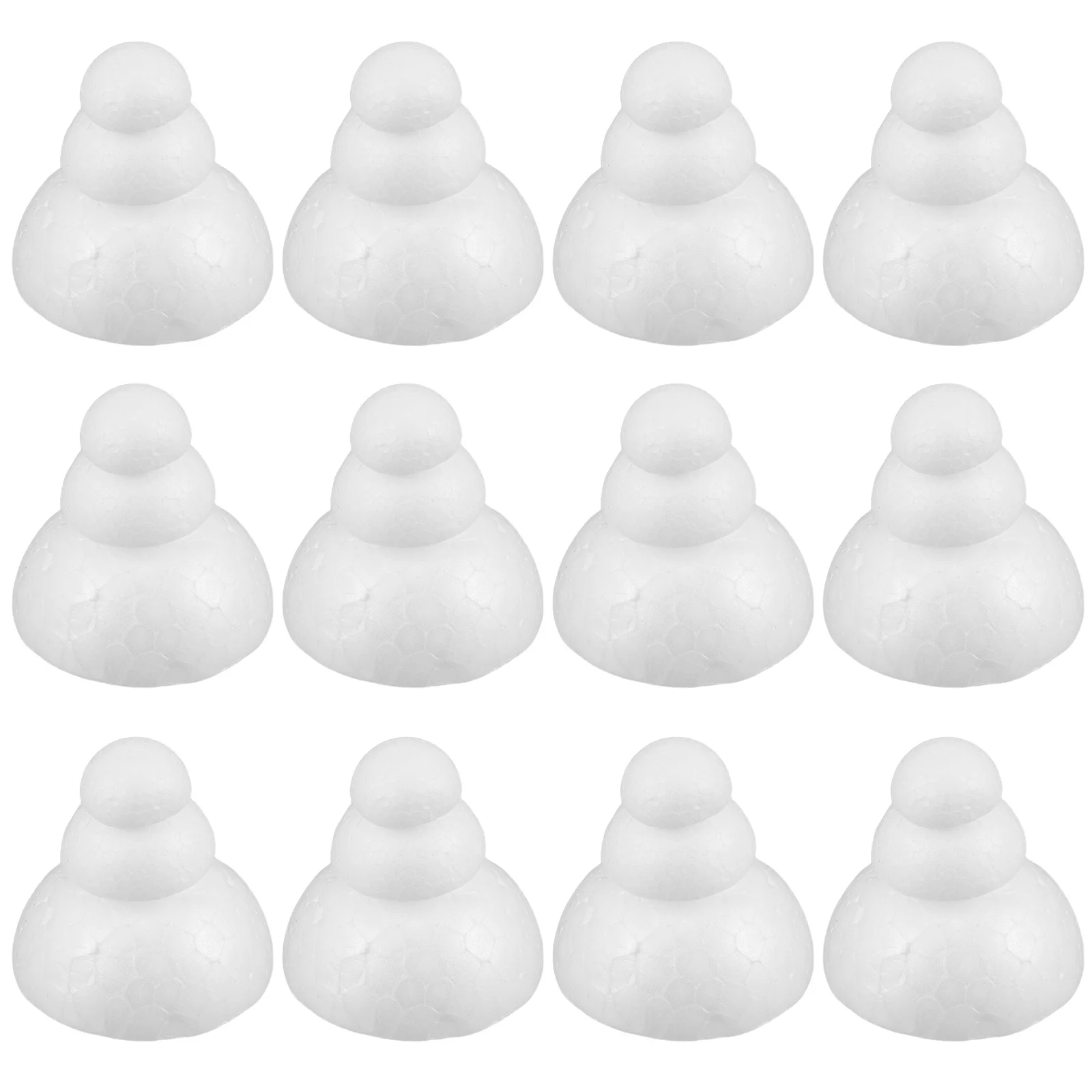 

300pcs Half Round Foam Balls White Unpainted Craft Hemispherical Polystyrene Diy Art Decoration Supplies Christmas Tree