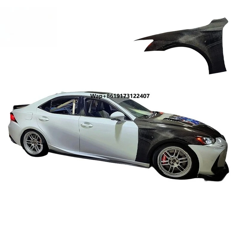

Suitable for 2013-2019 IS models with OEM carbon fiber fender panels
