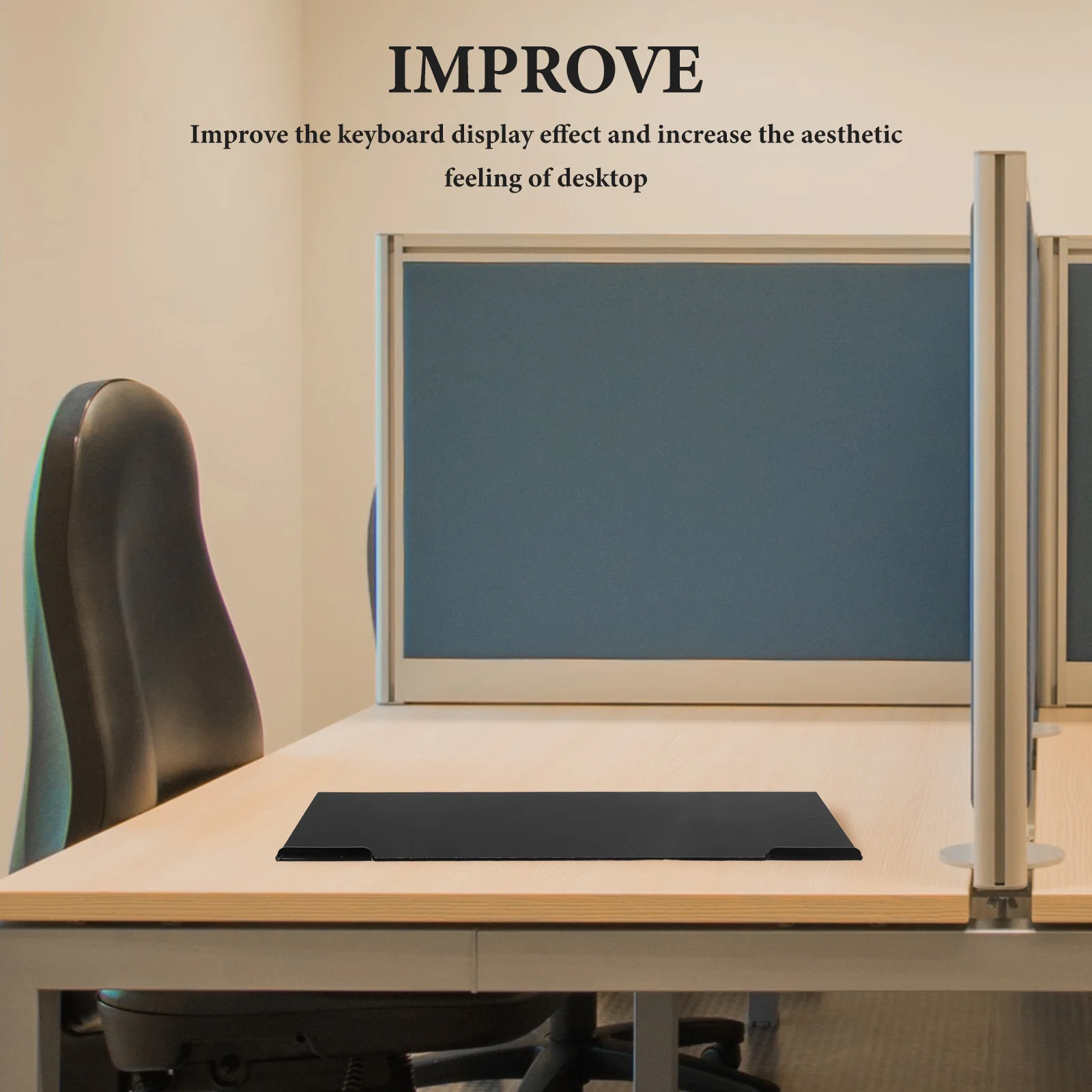 

2 pcs Acrylic Keyboard Holder Stand Display Riser Tray For Desk Ergonomic Z-Shape Anti-Slip Stable Computer Accessories Gaming