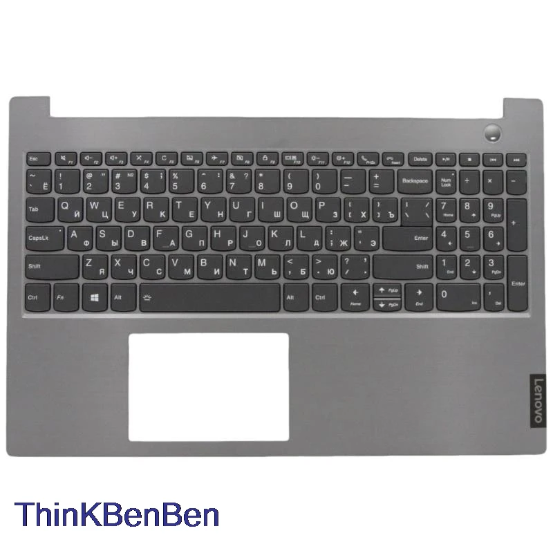 Imagem -01 - Capa para Palmrest Estojo Superior para Lenovo Thinkbook 15 Iml Iil 5cb0w45226 Teclado Russo Mineral Cinza Estojo Superior capa para palmrest estojo superior para lenovo thinkbook 15 iml iil 5cb0w45226 teclado russo mineral cinza estojo superior 01