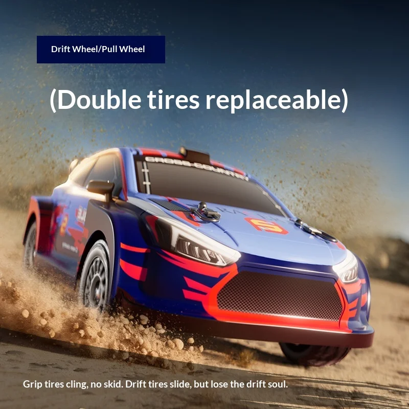 

JJRC C8828 Full-Scale 1:14 Four-Wheel Drive Electric Drift Rally Car Professional RC Remote Control Off-Road CarbonBrush Version