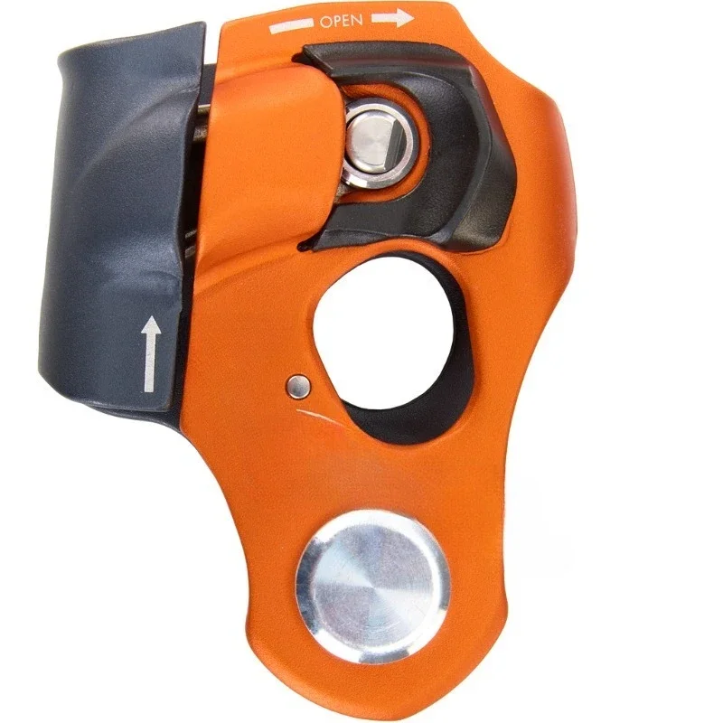 

Multifunctional rope grabber with integrated pulley for mountaineering rescue