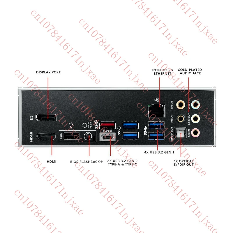 PARA ASUS ROG STRIX Z490-H GAMING Placa-mãe Suporte Z490 128GB DDR4 LGA1200.