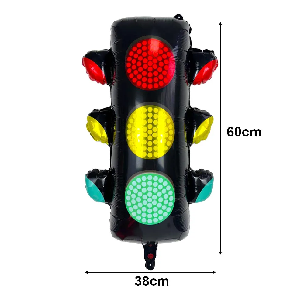 Balon Foil Tiup Lampu Lalu Lin - Lighting Mcqueen Birthday Decor ulasan dan harga
