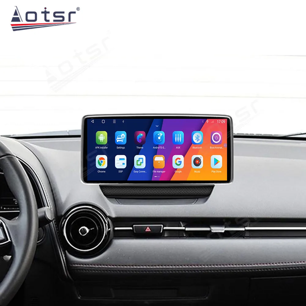 

10,25 "Android11 GPS авто навигация Мультимедиа Carplay приемник плеер автомобильное радио стерео головное устройство DSP для Mazda CX-3 2016-2022