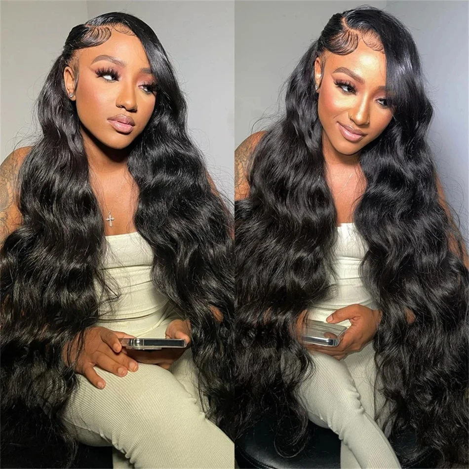 

Loose Deep Wave 13x4 Lace Front Human Hair Wig Brazilian Nature Wave Frontal Wigs Human Hair 13x6 HD Lace Frontal Wig For Women