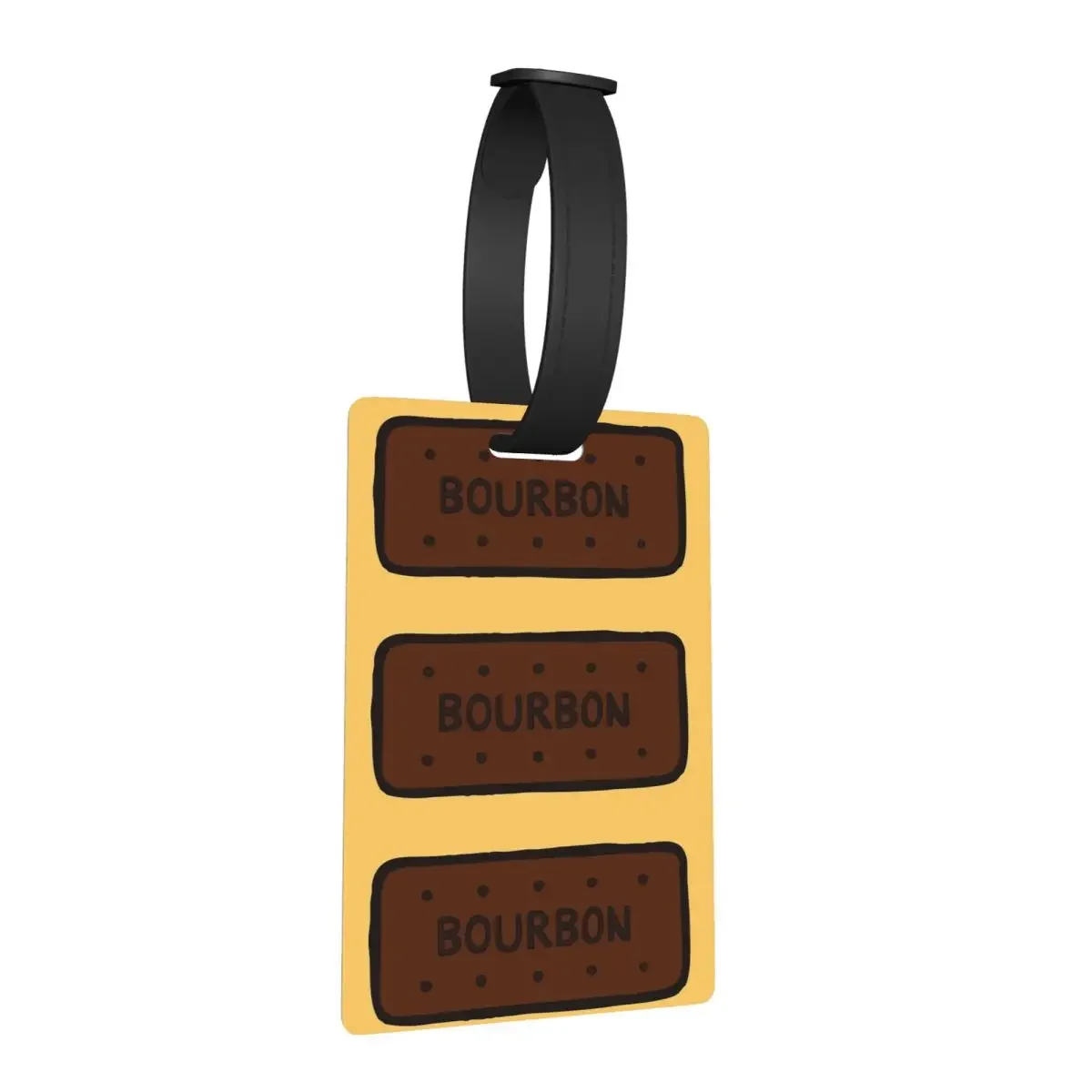 

Шоколадный бурбон, печенье, багажные бирки, аксессуары для чемодана, дорожная мода, багажная бирка, держатель этикетки, идентификационное имя, адрес