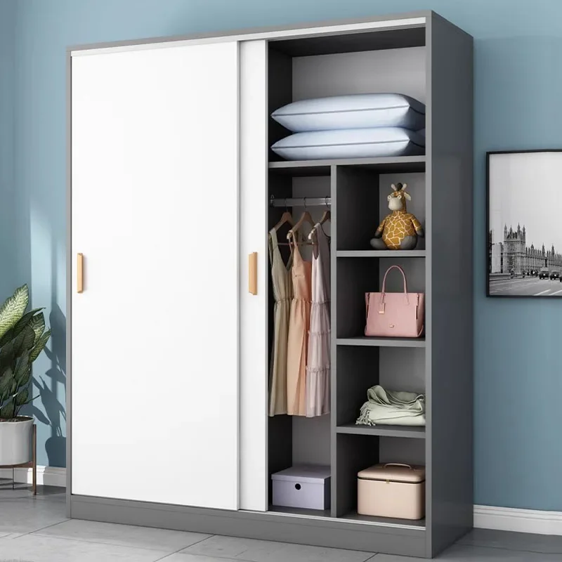 Armario de Ropa Apilable, Ahorra Espacio, Multifuncional, Armario de Dormitorio, Ropero Armable, Mueble para Habitación