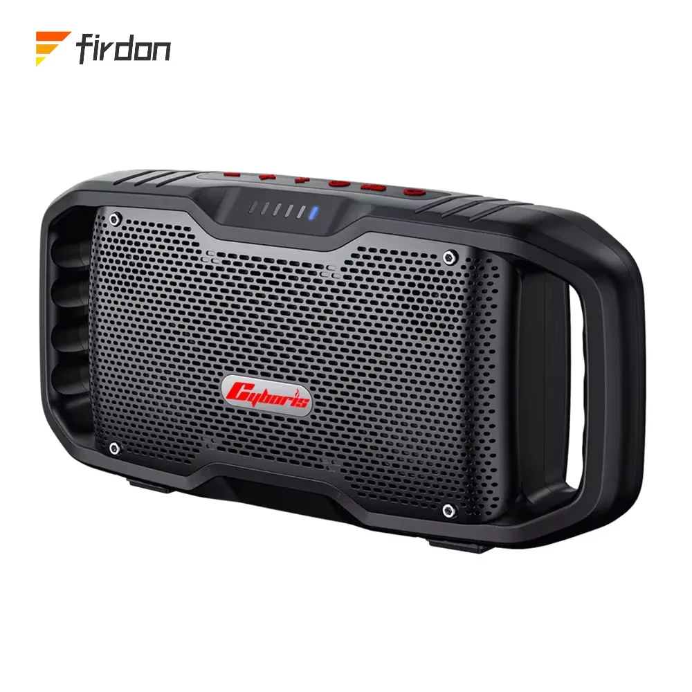 120W High-Power Portable Wireless Speaker for Powerful Stereo Playback, Waterproof TF card, U disk and AUX audio