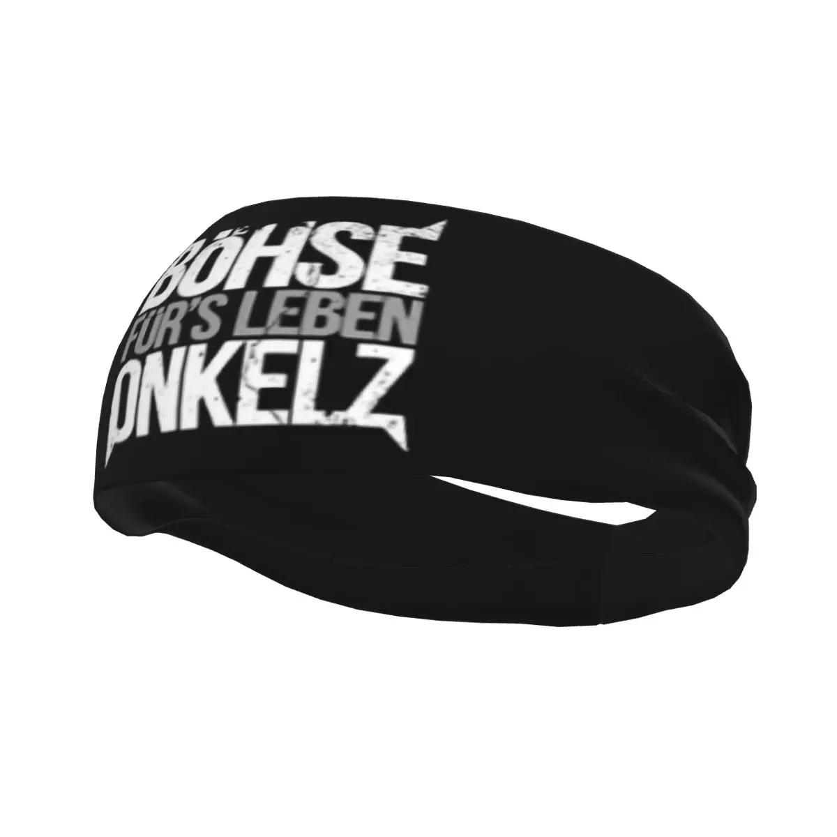 Bohse Onkelz Rock 여성용 스포츠 헤드밴드, 미끄럼 방지 피트니스 스포츠 요가 헤어밴드, 독일 음악 붕대, 스포츠 안전