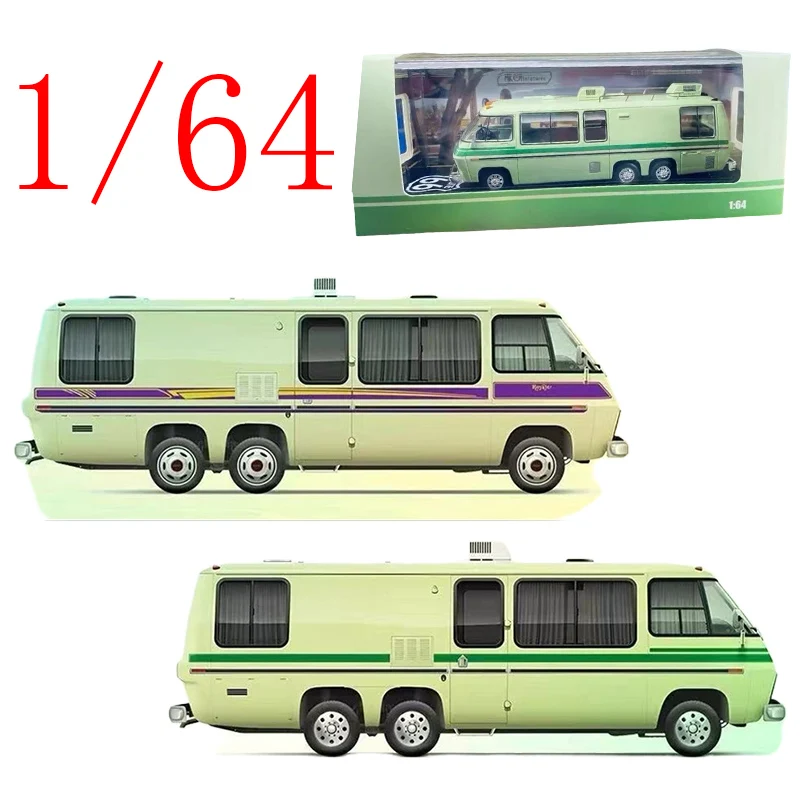 

MK литая под давлением масштаб 1/64 HEC модель из смолы автомобиля HEC GMC автодом игровые транспортные средства игрушки для мальчиков подарок оригинальная коробка