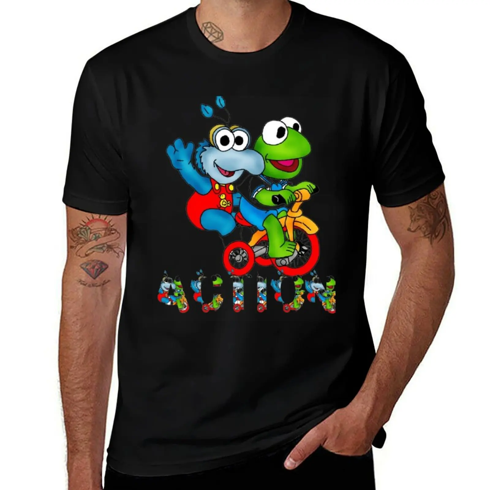 

man for shirts 100% Beaker 100% shirts T-Shirt cotton t tshirt man white pack cotton t T-Shirt muppet Action