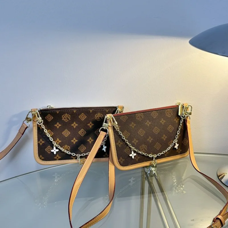 

2025 Women's Underarm Bag Chain Strap Purse Niche Designer Adjustable Crossbody Vegan Leather Casual Chic Day to Night