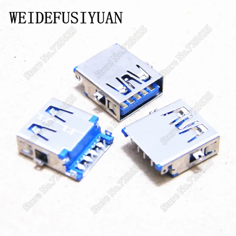 Conector de puerto hembra USB 3,0 para ordenador portátil Lenovo Ideapad L340-15IRH L340-15API L340-15IWL L340-17IRH placa base