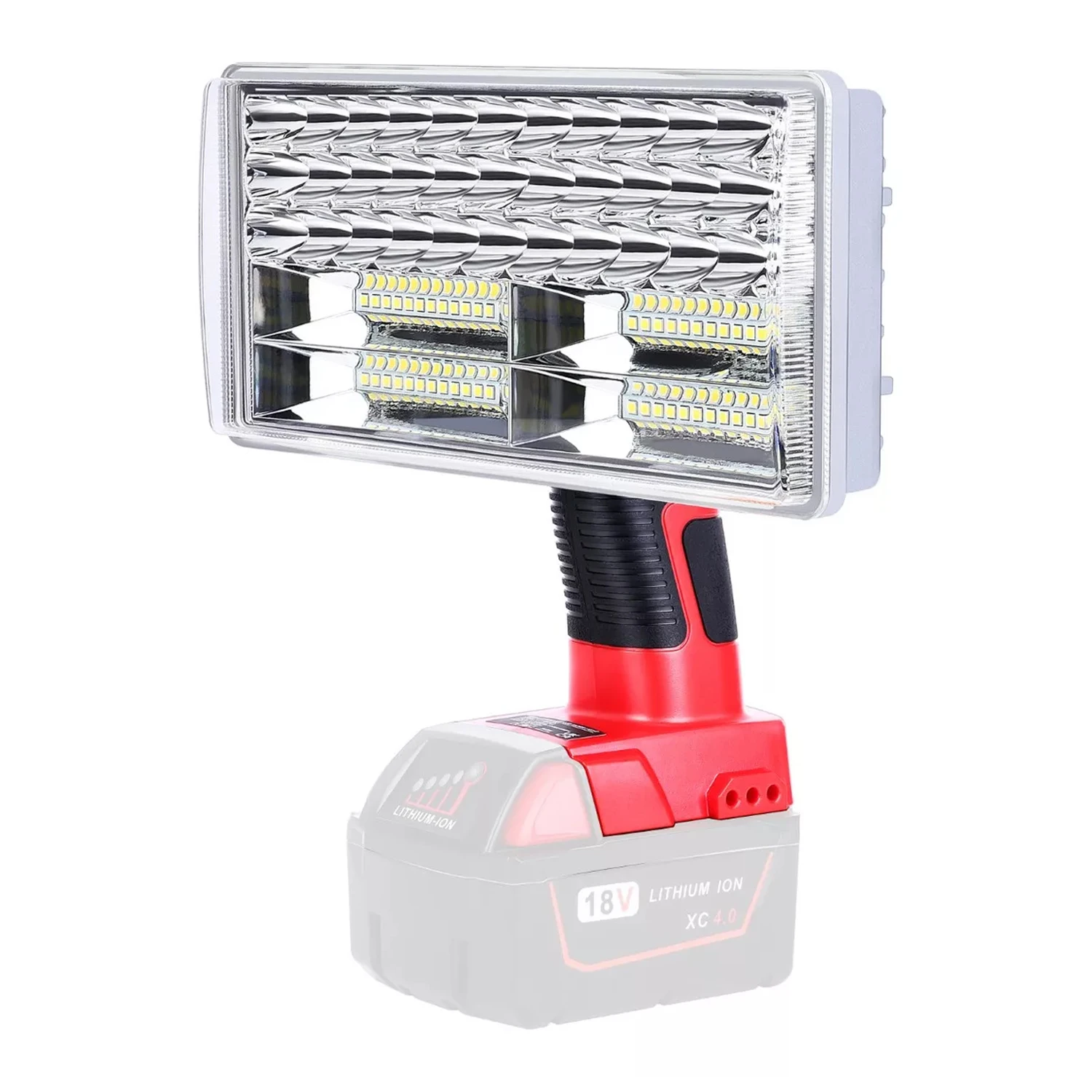 

40W 4200LM Power Tool Light for Milwaukee M18 Li-ion Battery Emergency LED Work Light Vertical Lamp