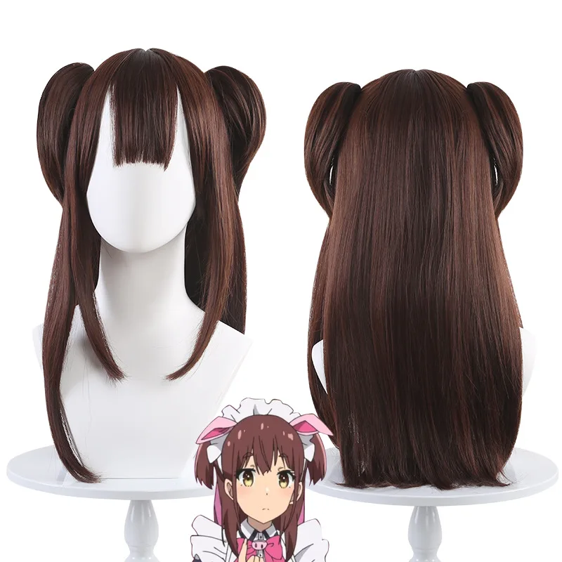 

Long Straight Synthetic Cosplay Wig Natural Scalp Hairpiece for Women Heat Resistant Costume Party Daily Use