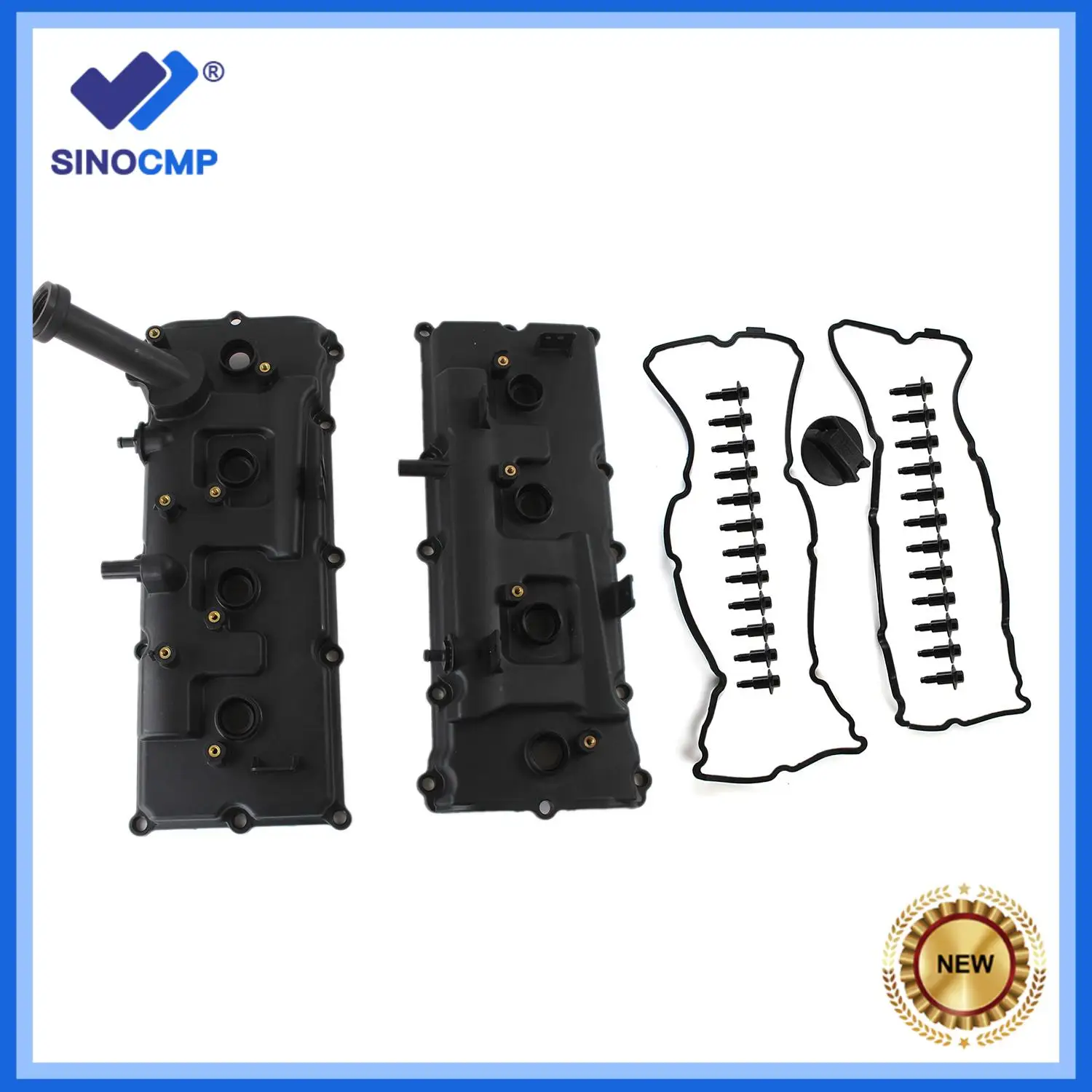 1set Valve Cover Kit 13264-ZE01A 13264-ZE00A For 2004-2016 Nissan Armada NV2500 NV3500 Pathfinder Titan Infiniti QX56 5.6L Part