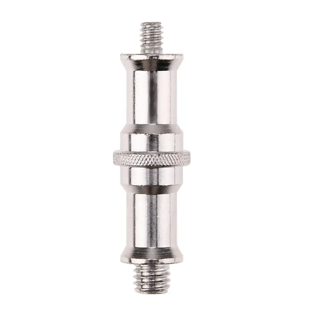 

Double End Stud 1/4" to 3/8" Tripod Adapter Converter for Flash Light Stand