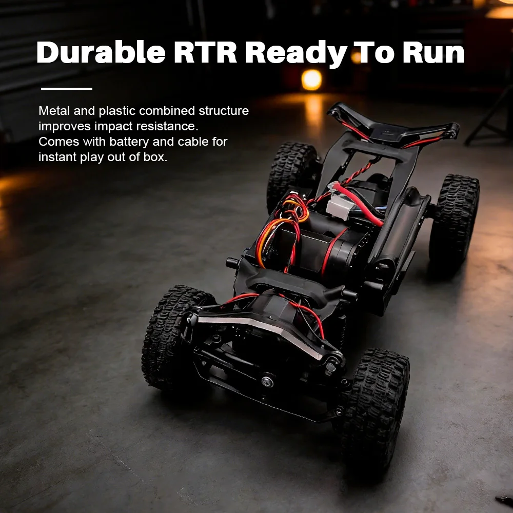 AX30 1：30 Scale Full Proportional 4WD RC Rock Crawler Metal Plastic 100m Remote Range MODE1 MODE2 Ready To Go Off Road Toy