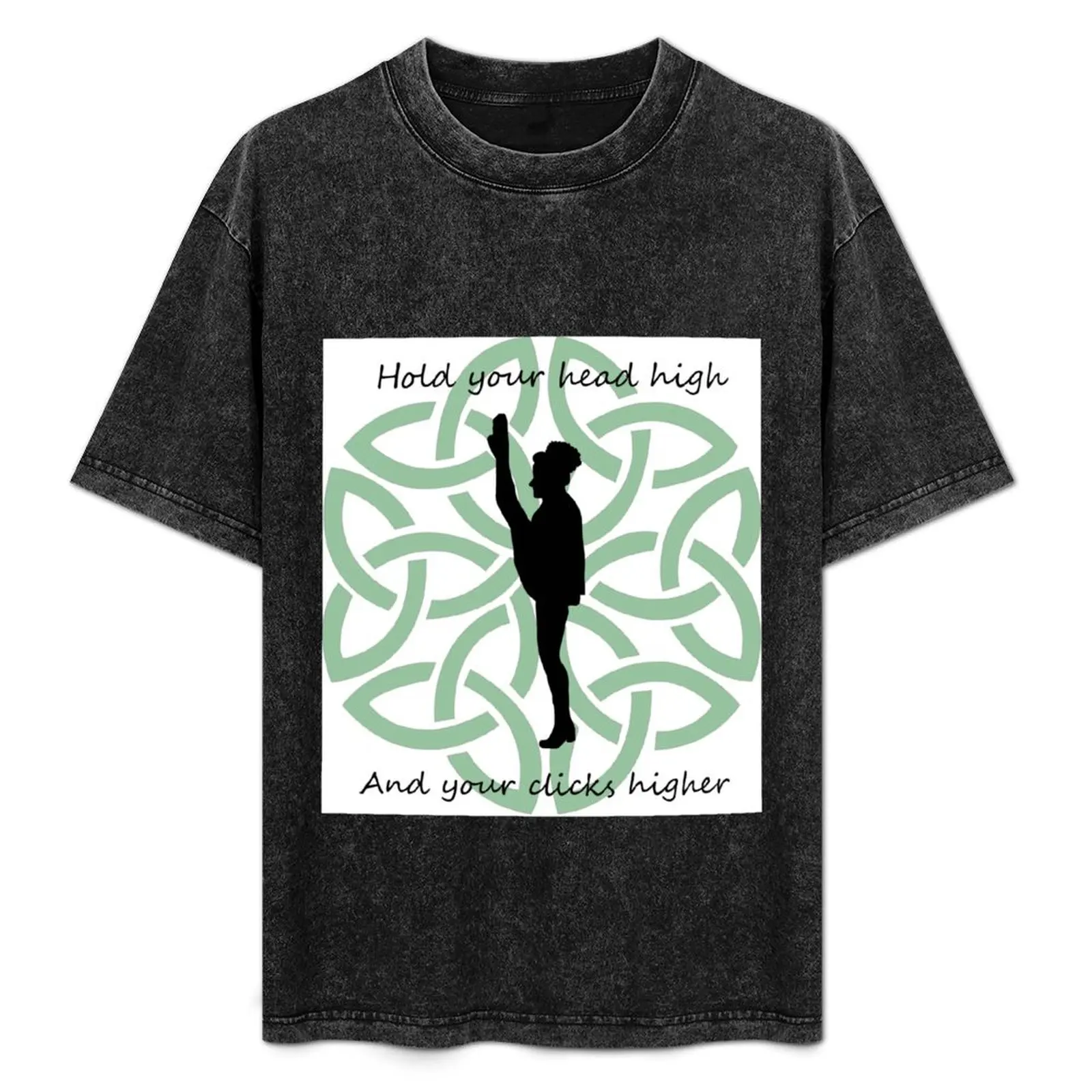 

Head high, Clicks higher T-Shirt plus size tops cheap stuff shirts men