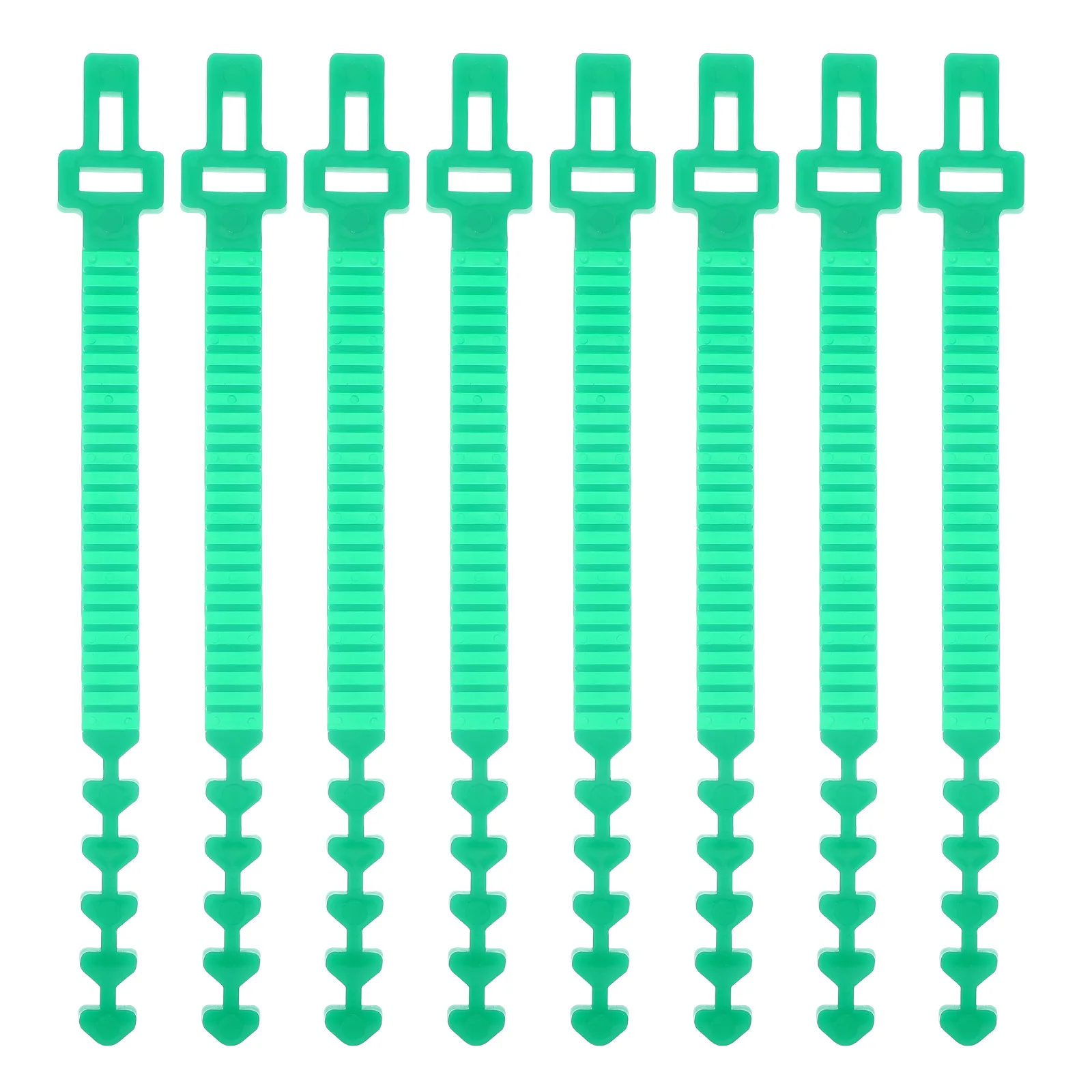 

8pcs Tree Ties Heavy Duty Garden Support Straps Adjustable Non Slip Staking for Wind Strong Flexible Plant Accessories