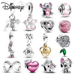 New Disney Series Charm Beads Fits Original Pandora Charms Bracelet For Women Pendant Bead DIY Jewelry Hot Sale