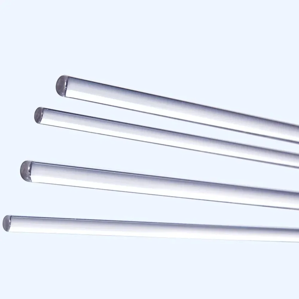 5/6/7/8/10mm OD X 150/200-500mm Length Borosilicate Glass Mixing Drainage Rod Labrotary Glassware Chemical Experiment