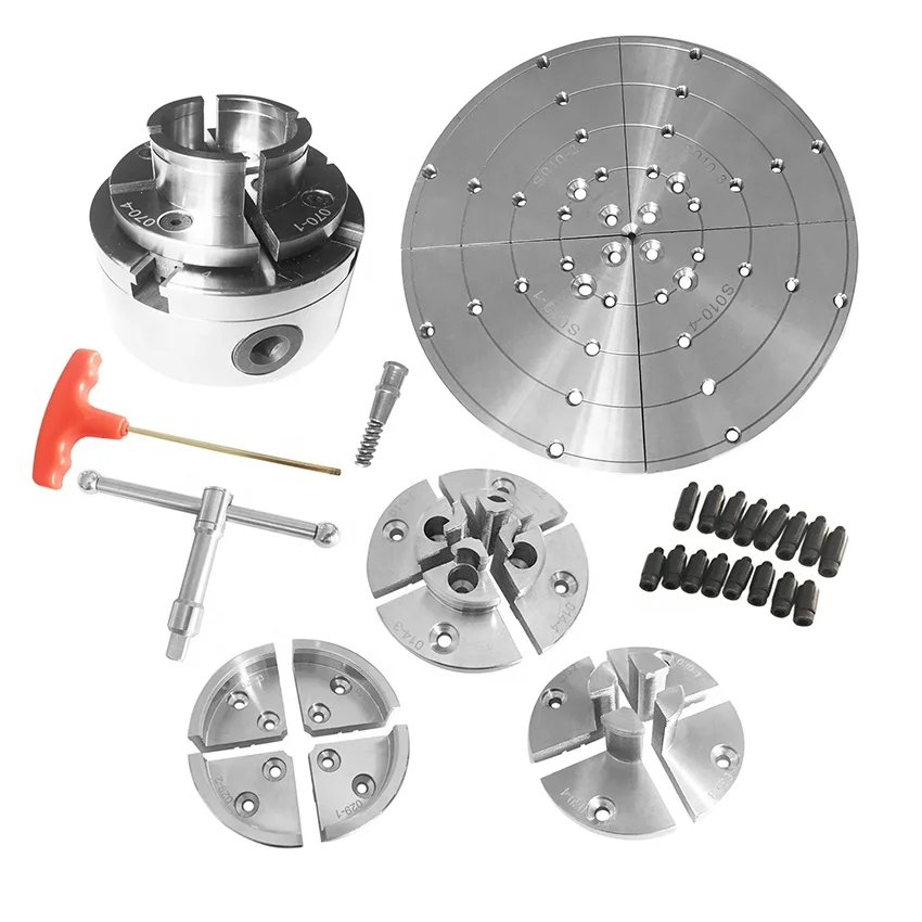 Articolo Articolo Articolo # Set di mandrini per tornio per lavorazione del legno a 4 griffe con placcatura in nichel da 100 mm (4") LA04 Premium