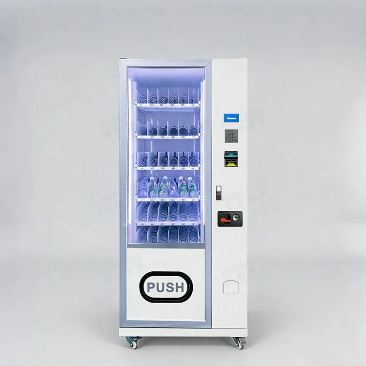 FOODLINE Customized Digital Vending Machine with Numeric Keypad Flexible Deployment Soft Beverage Vending Machine Refrigerator