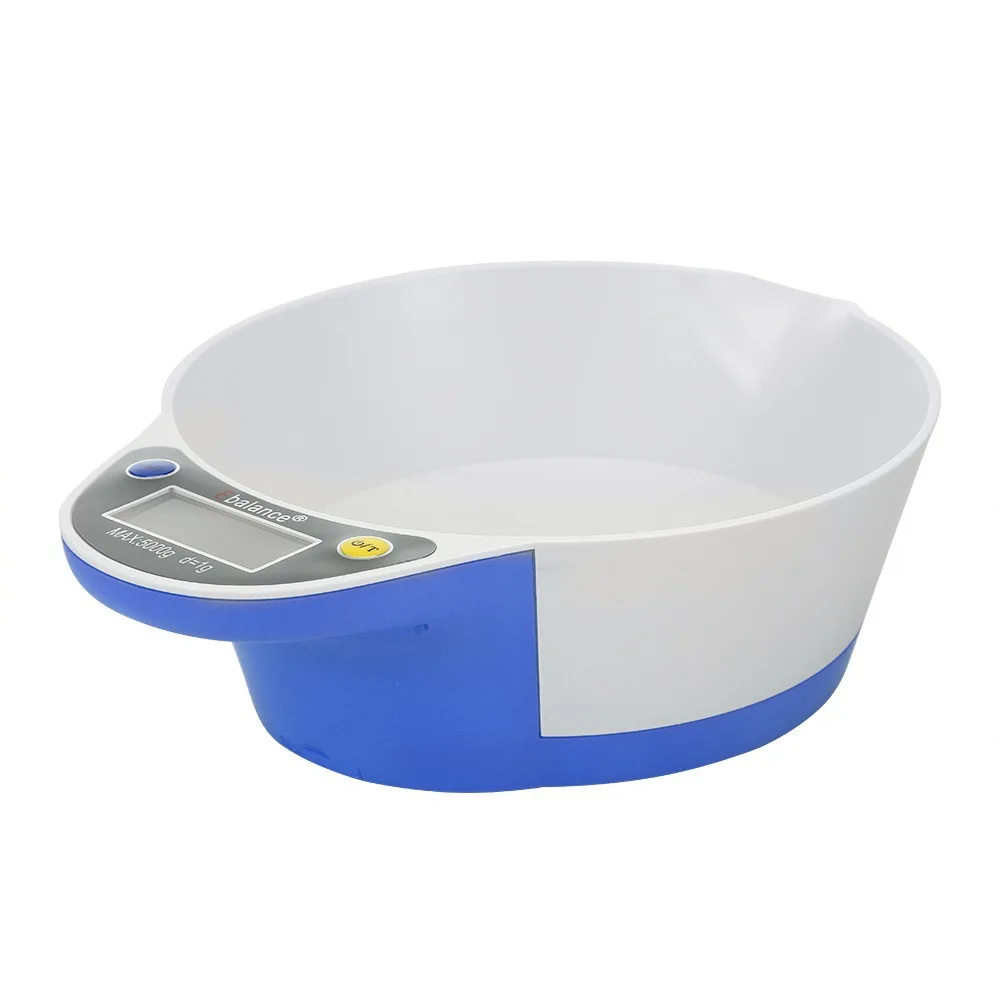 Pet bowl scale household electronic kitchen scale mini bowl scale household integrated bowl scale accessories food LCD Display