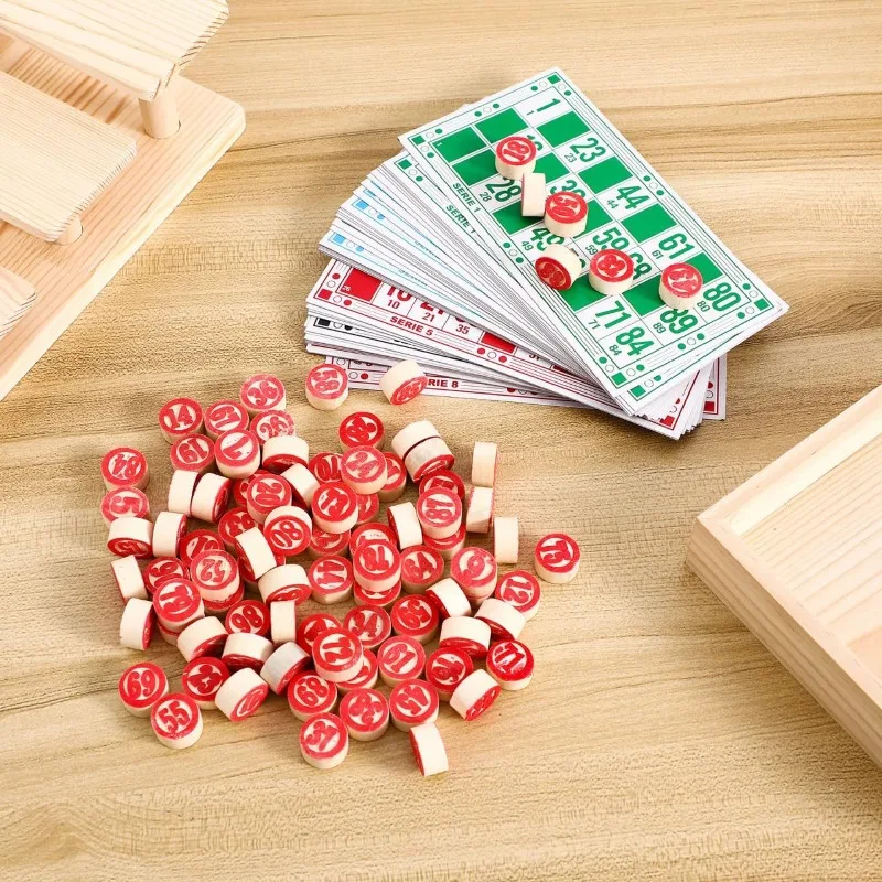 

Настольная игра Бинго для всей семьи: развивающая интерактивная винтажная игра для детей и взрослых, для вечеринок и семейного досуга