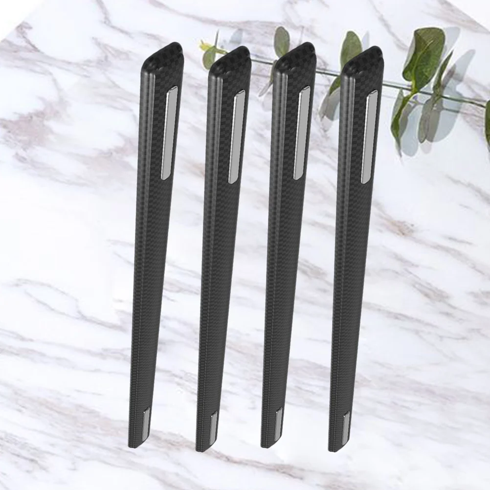 

4pcs Car Door Anti-Collision Strip Black Rubber Bumper Guard Protective Film For Universal Cars Door Protection Sticker