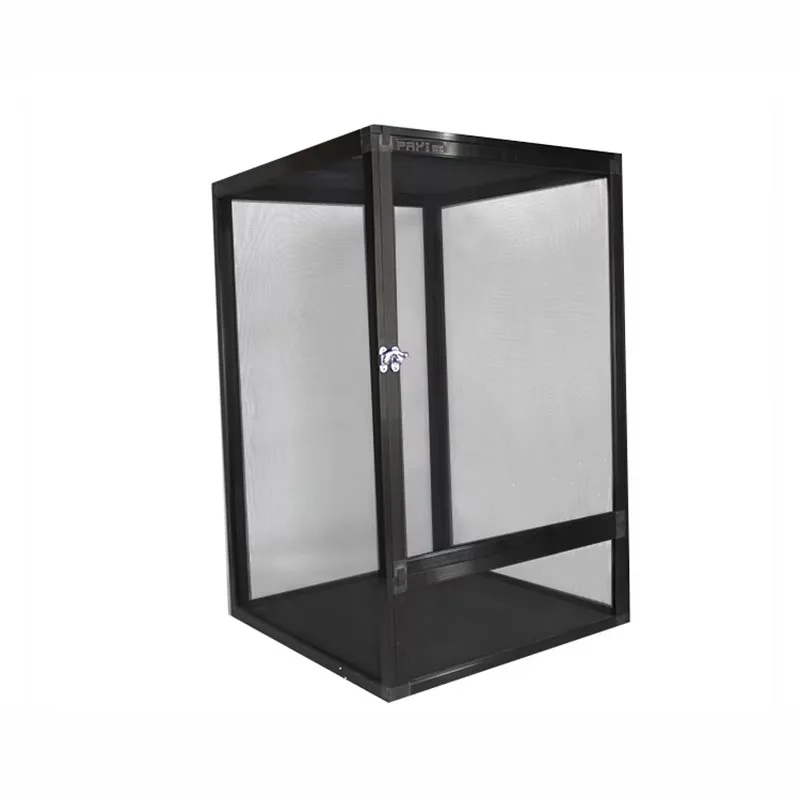 Tall Ecological Display Vessel Front Mesh Door Landscape Breeding Enclosure