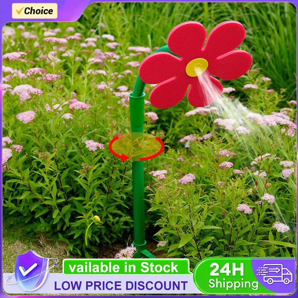 

Crazy Daisy Sprinkler Funny Sun Flower Dancing Daisy Lawn Sprinkler Garden Sprinklers for Yard Watering Dogs Playing