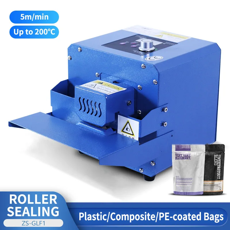 

Full-automatic Continuous Sealing Machine Aluminum Foil Plastic Bag Heat Sealing Machine Small Packaging Machine Food Sealer