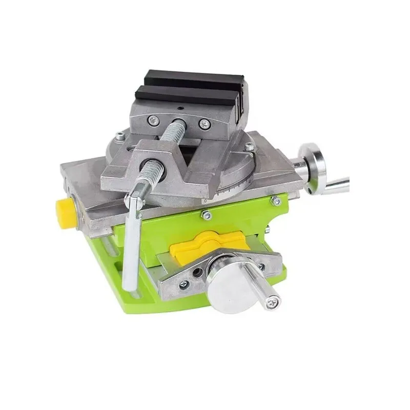 

3-inch Cross-Sliding Vise with Compound Slide Rotating Type,Cross Slide Drill Press Vise