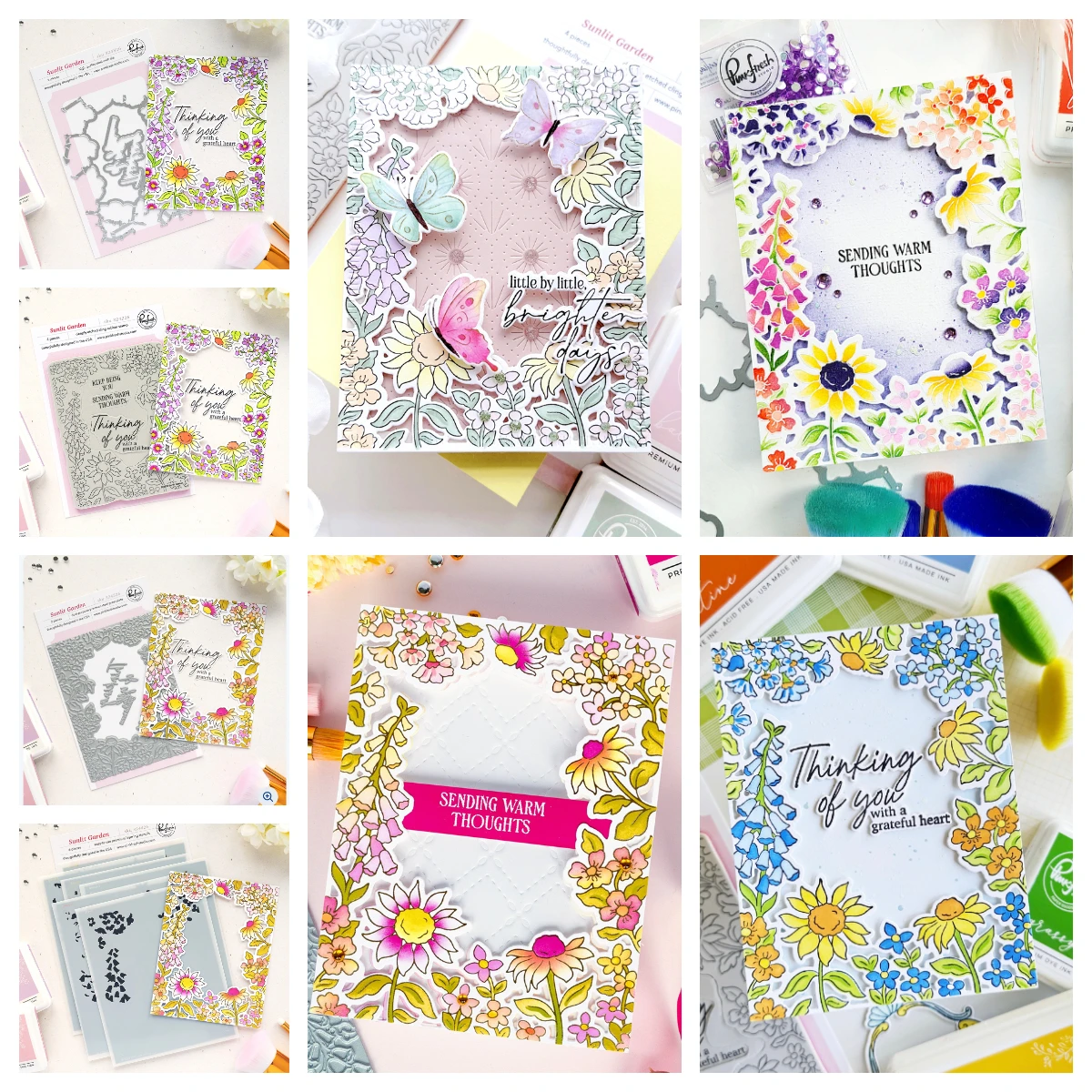 

May 2026 New Pink Fresh Blossom Medallion Metal Cutting Dies Stamps Hot Foil DIY Greet Card Handmade Scrapbook Emboss Decoration