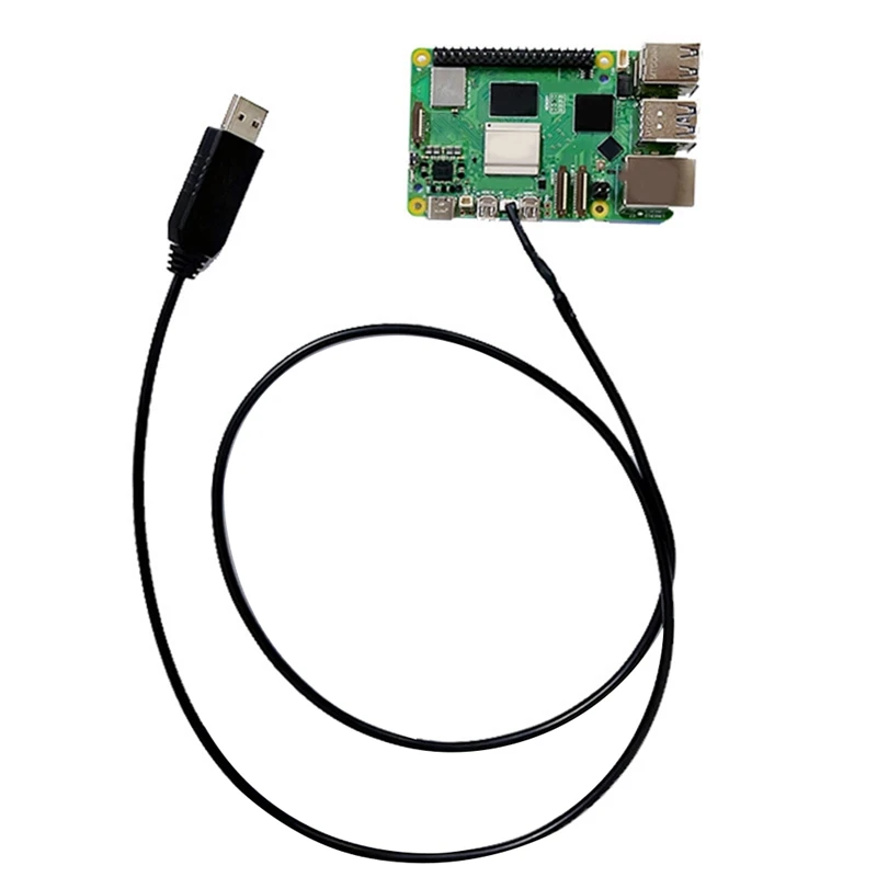 Terminal de Cable TTL para Raspberry Pi 5 USB a Serial UART, Cable de pantalla de serie PI5, Cable de depuración, fácil de instalar