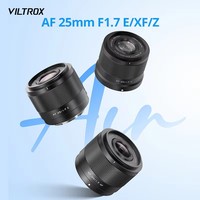 Viltrox 25mm F1.7 Fuji XF Nikon Z Sony E APS-C Wide Angle Camera Lens Large Aperture Auto Focal Length Human Image Camera Lens
